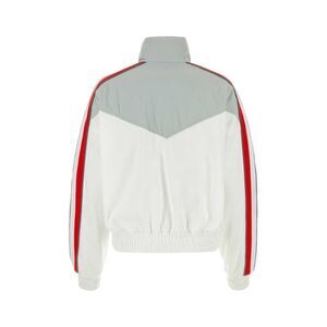 GUCCI Track Jacket with Chevron Detail Women MULTICOLOURED Sweaters & Knitwear